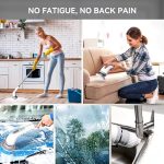 Cordless Electric Spin Scrubber with 7 Replaceable Brush Heads - Fast Charging, Retractable Handle, Dual-Speed Settings - Ideal for Bathroom, Kitchen, Glass, Bathtub, and Car Cleaning, White - Image 6