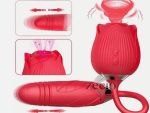 Rechargeable Massage USB Massager Relief Flower Rose Gifts for Women Waterproof - Image 3