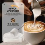 FrotheFrother/Blenders For Kitchen/]Electric Milk Frother, Handheld Rechargeable Foam Maker For Coffee, Latte, Cappuccino - Image 4